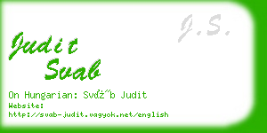 judit svab business card